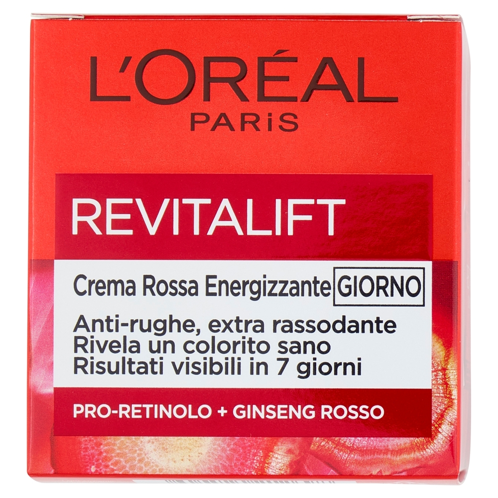 L'Oréal Paris Revitalift Crema Rossa Energizzante Giorno Anti-rughe 50 ml
